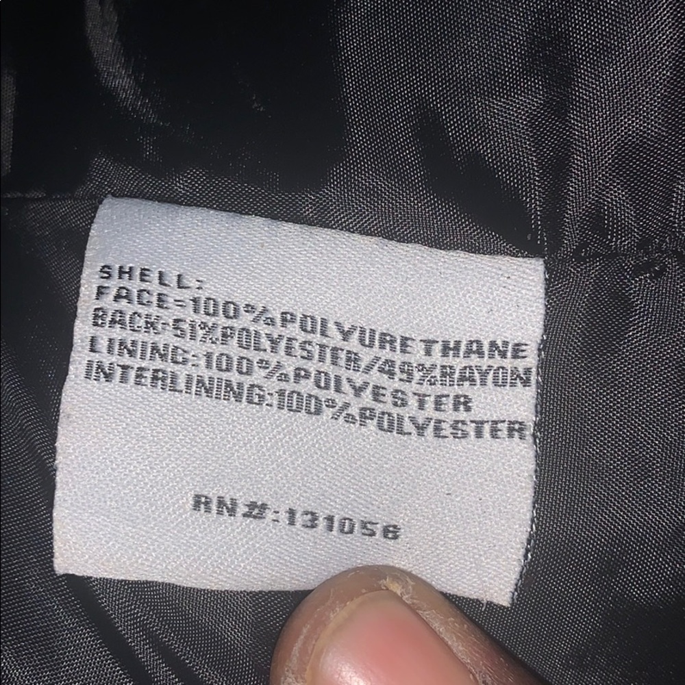 KC Collection Faux Leather Jacket - Picture 7 of 8